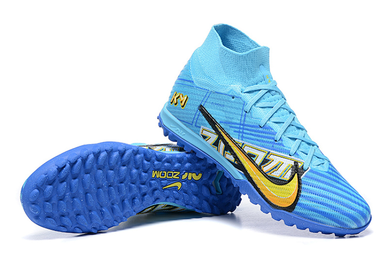 （到货）耐克刺客十五代高帮全针织防水MD加气垫草钉足球鞋Nike Superfly 8 Academy TF39-45