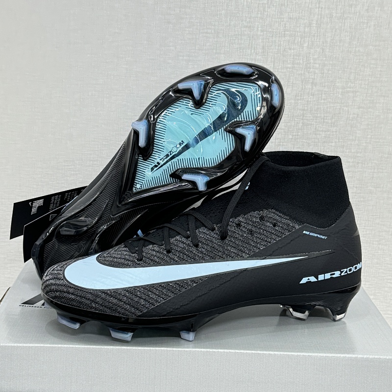（到货36-45）耐克刺客16代高帮内置Bonded Pack套装全气垫防水针织FG足球鞋 Nike Air Zoom Mercurial Superfly IX Elite FG 36-45