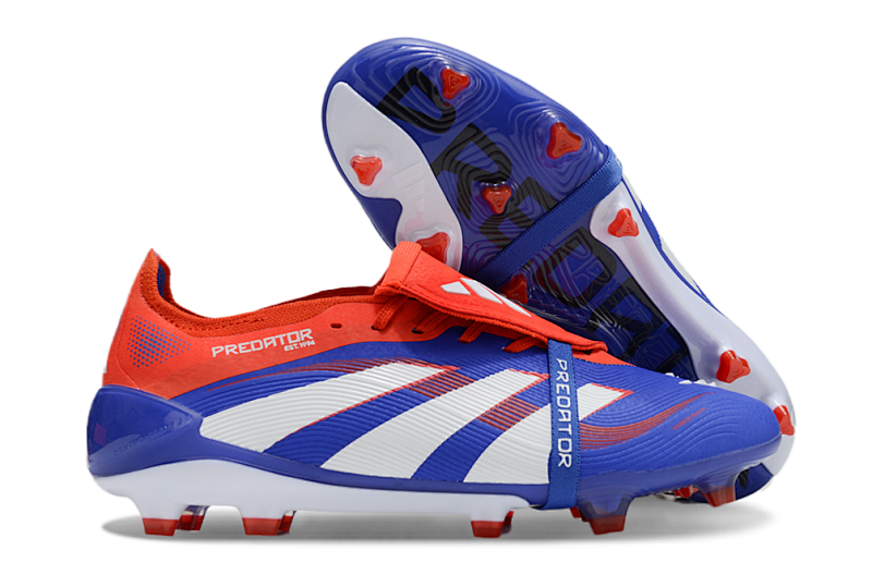 （到货36-45）阿迪达斯猎鹰25代全针织有鞋带FG足球鞋PREDATOR ACCURACY+ FG BOOTS 36-45