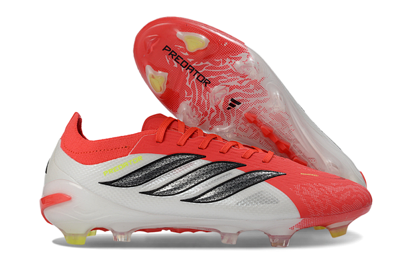 （到货36-45）阿迪达斯猎鹰26全针织有鞋带高帮FG足球鞋PREDATOR ACCURACY FG BOOTS 39-45