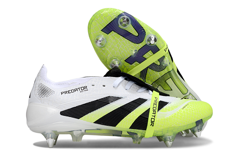 （到货39-45）阿迪达斯猎鹰25代全针织有鞋带SG足球鞋PREDATOR ACCURACY BOOTS 39-45