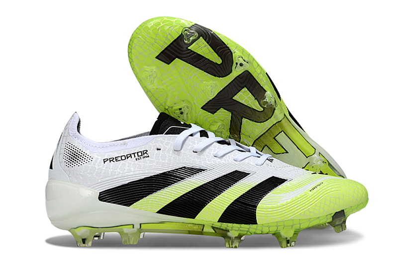 （到货36-45）阿迪达斯猎鹰25代全针织有鞋带FG足球鞋PREDATOR ACCURACY+ FG BOOTS 36-45