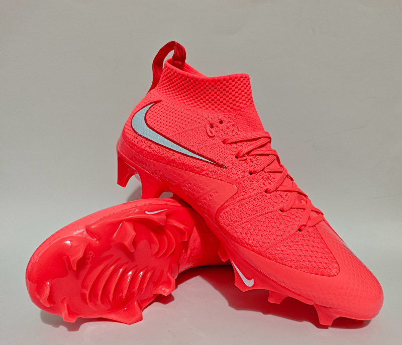（到货39-46）耐克全新全针织减震防滑耐磨橄榄球鞋黑白色 NIKE Vapor Edge 360 39-46