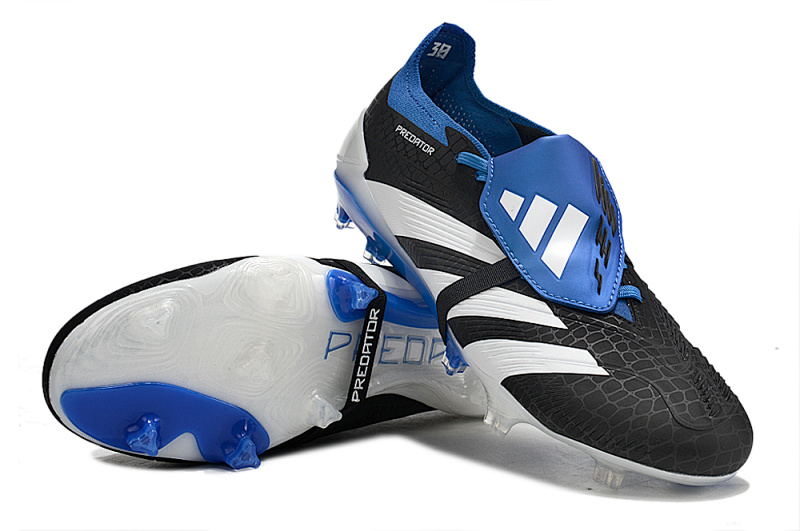 （到货39-45）阿迪达斯猎鹰精华全针织有鞋带高帮FG足球鞋PREDATOR ACCURACY+ FG BOOTS39-45