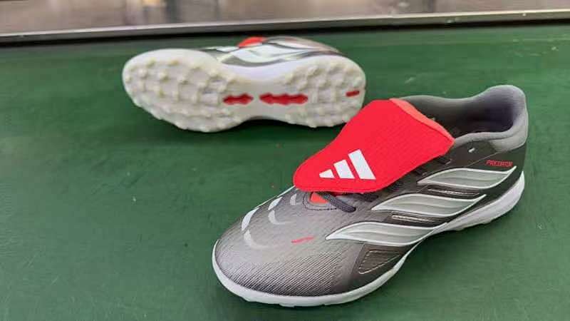 （到货39-45）阿迪达斯猎鹰26全针织有鞋带高帮FG足球鞋PREDATOR ACCURACY FG BOOTS 39-45