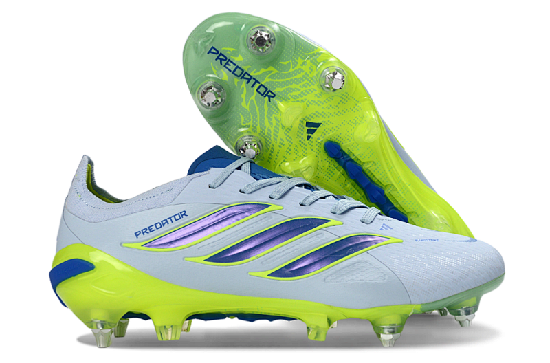 （到货39-45）阿迪达斯猎鹰26代针织反舌 滴塑鞋面 SG足球鞋Adidas 26 Predator Elite Tongue SG SIZE：39-45