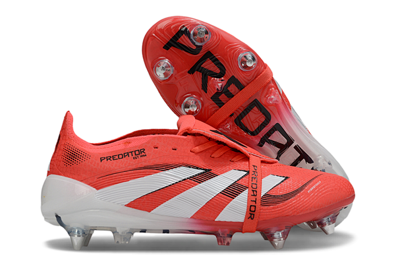 （到货39-45）阿迪达斯猎鹰25代全针织翻盖SG足球鞋PREDATOR ACCURACY+SG BOOTS 39-45