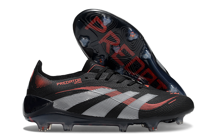 （到货36-45）阿迪达斯猎鹰25代全针织有鞋带FG足球鞋PREDATOR ACCURACY+ FG BOOTS 36-45