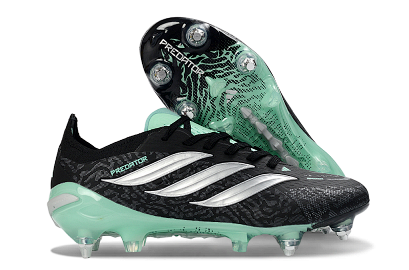 （到货39-45）阿迪达斯猎鹰26代针织反舌 滴塑鞋面 SG足球鞋Adidas 26 Predator Elite Tongue SG SIZE：39-45