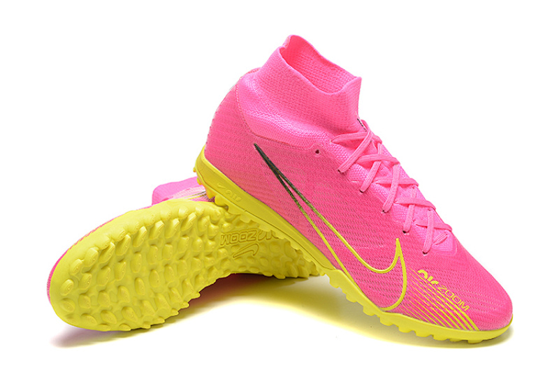（到货）耐克刺客十五代高帮全针织防水MD加气垫草钉足球鞋Nike Superfly 8 Academy TF39-45