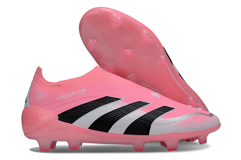 （到货36-45）阿迪达斯猎鹰25代全针织有鞋带FG足球鞋PREDATOR ACCURACY+ FG BOOTS 36-45