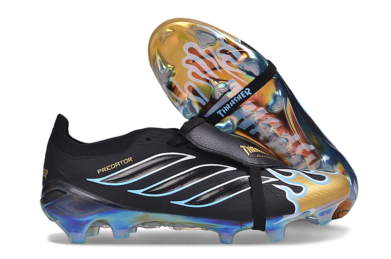 （到货36-45）猎鹰26代全针织 滴塑翻盖 adidas 26 Predator Elite Tongue FG 36-45