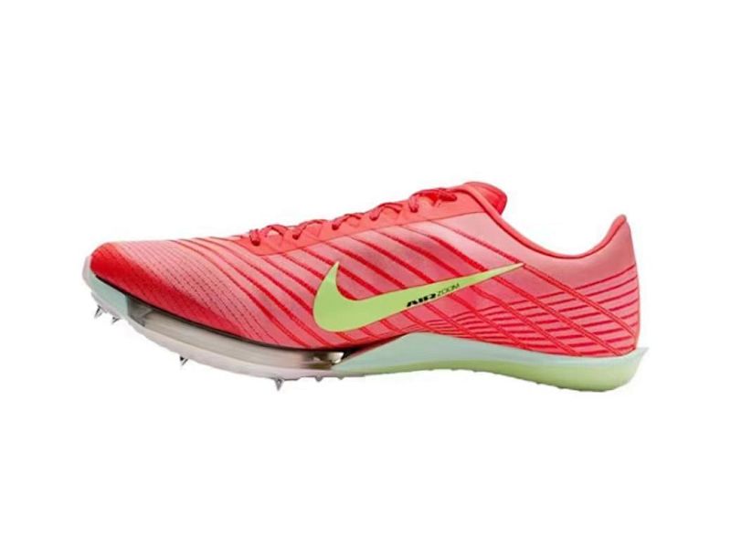 现货/arrived）耐克巴黎新款中国红针织气垫男女短跑钉鞋Nike Air Zoom Maxfly二代 36-44