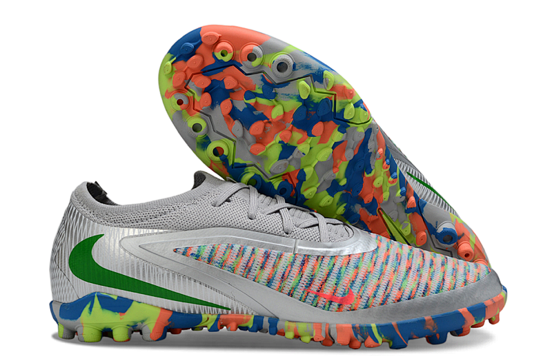 耐克低帮幻影GX III双层次高端针织碎钉足球鞋Nike Phantom GX III Elite TF36-45