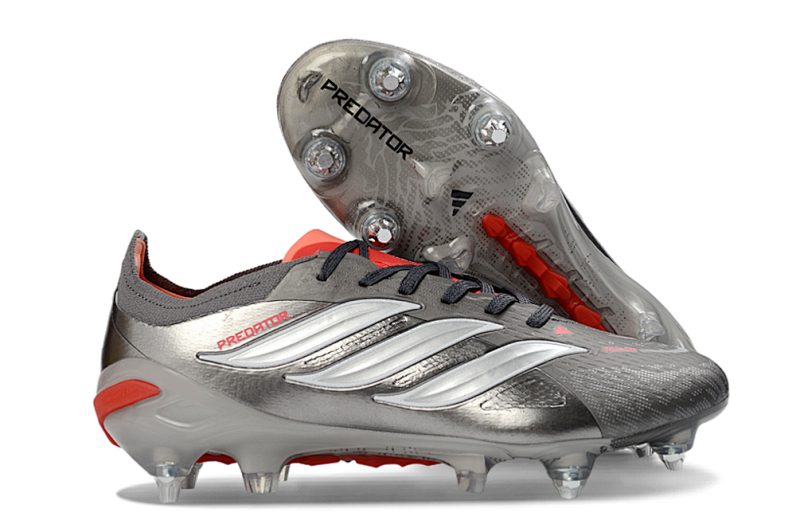 （到货39-45）阿迪达斯猎鹰26代针织反舌 滴塑鞋面 SG足球鞋Adidas 26 Predator Elite Tongue SG SIZE：39-45