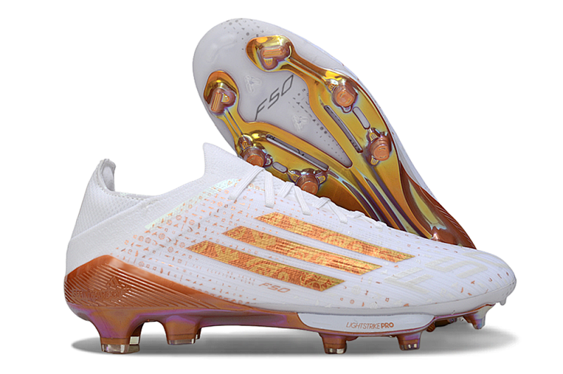 （到货39-45）阿迪达斯F50鞋舌可拆卸SG系带款足球鞋Adidas F50 PRO SG 39-45