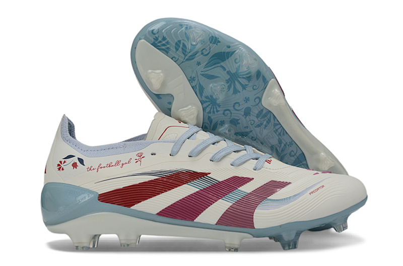 （到货36-45）阿迪达斯猎鹰25代全针织翻盖FG足球鞋PREDATOR ACCURACY+ FG BOOTS 36-45