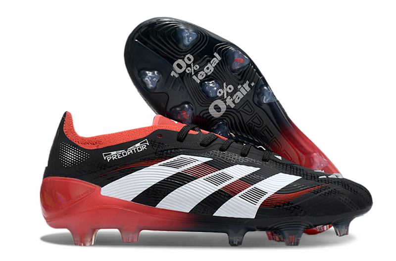 （到货36-45）阿迪达斯猎鹰25代全针织有鞋带FG足球鞋PREDATOR ACCURACY+ FG BOOTS 36-45