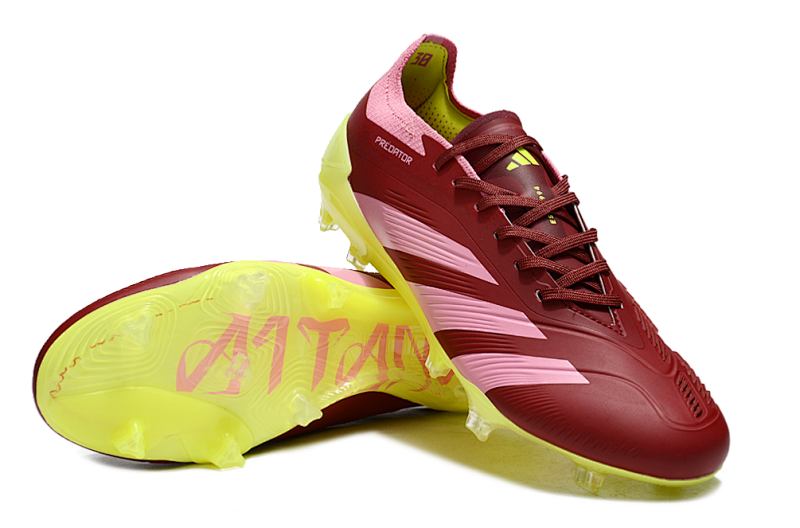 （到货39-45）阿迪达斯猎鹰精华全针织有鞋带高帮FG足球鞋PREDATOR ACCURACY+ FG BOOTS39-45