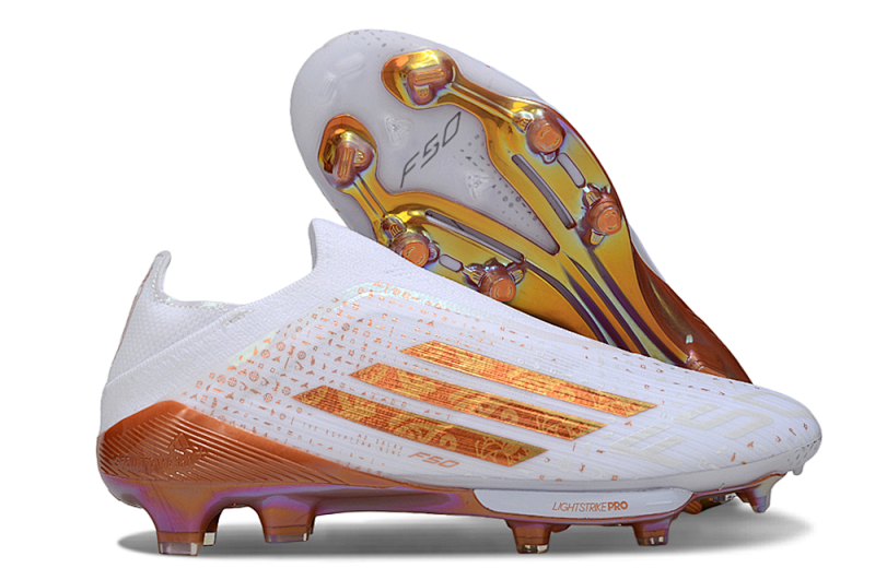 （到货39-45）阿迪达斯F50鞋舌可拆卸SG系带款足球鞋Adidas F50 PRO SG 39-45