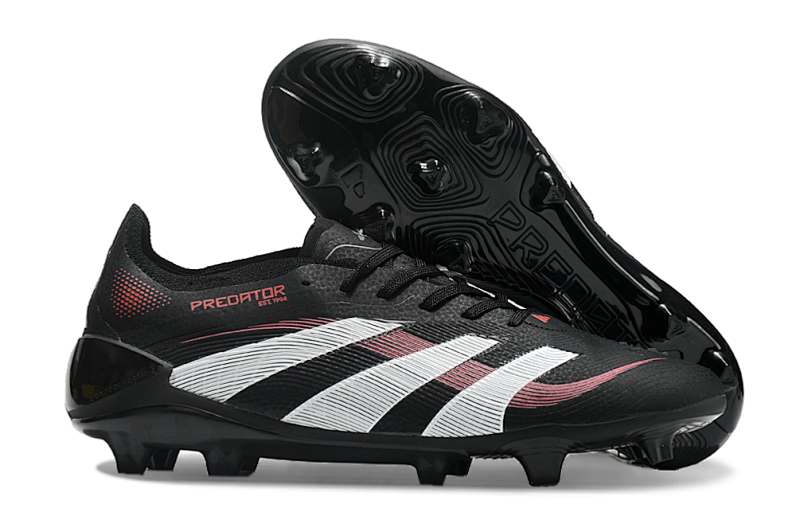 （到货36-45）阿迪达斯猎鹰25代全针织有鞋带FG足球鞋PREDATOR ACCURACY+ FG BOOTS 36-45