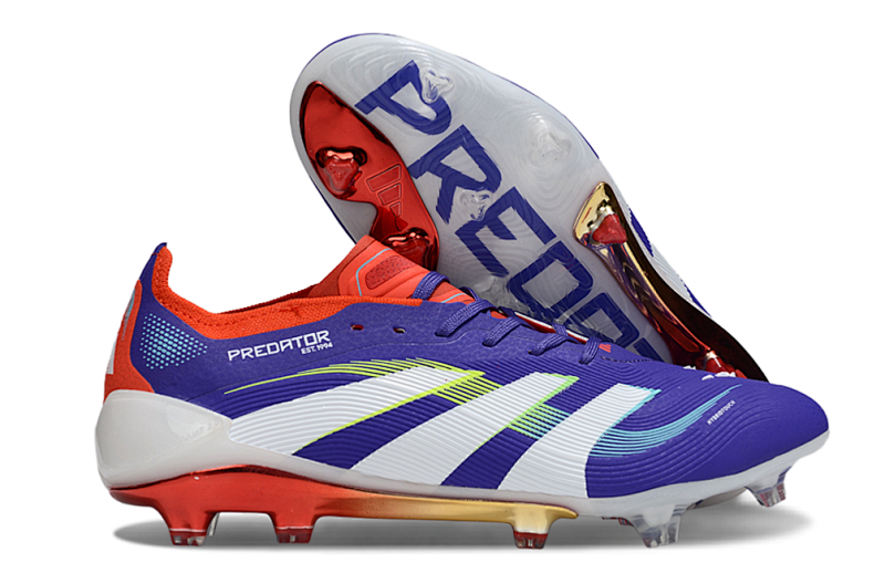（到货36-45）阿迪达斯猎鹰25代全针织有鞋带FG足球鞋PREDATOR ACCURACY+ FG BOOTS 36-45