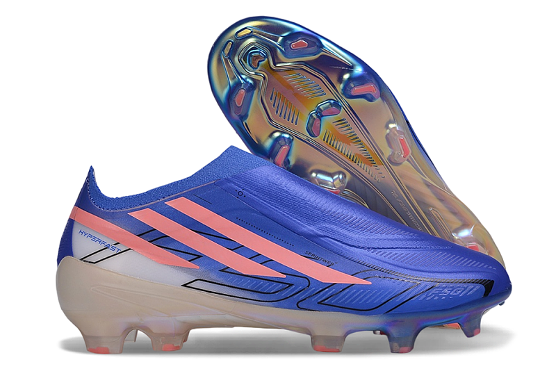 (到货36-45）阿迪达斯F50无鞋带全针织防水TF足球鞋adidas F50 Elite Laceless TF 36-45