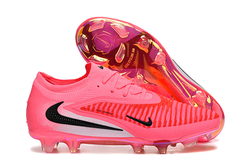 （到货36-46）耐克低帮幻影GX III双层防水鱼丝全针织FG足球鞋Nike Phantom 6 GX III Elite FG36-46