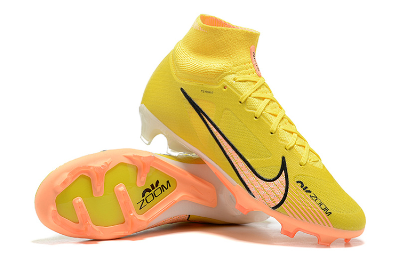（到货）耐克刺客十五代高帮气垫全针织防水FG足球鞋Nike Air Zoom Mercurial Superfly IX Elite FG 39-45