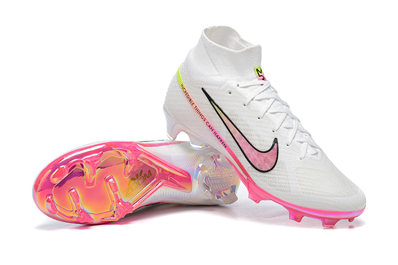 （到货）耐克刺客十五代高帮内置全气垫防水针织FG足球鞋Nike Air Zoom Mercurial Superfly IX Elite FG39-45