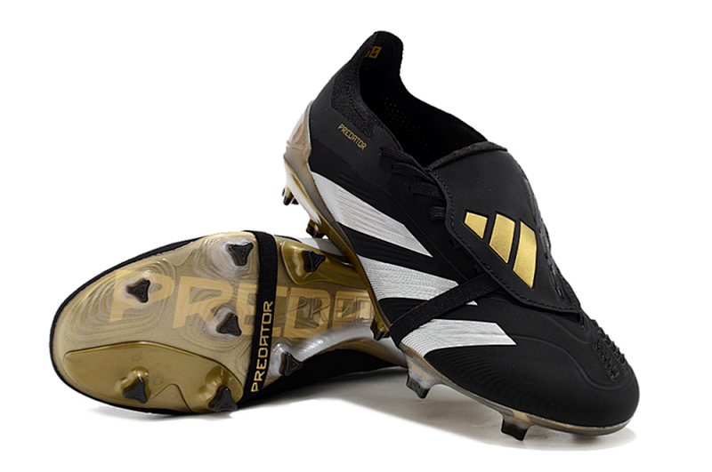 （到货39-45）阿迪达斯猎鹰精华全针织有鞋带高帮FG足球鞋PREDATOR ACCURACY+ FG BOOTS39-45