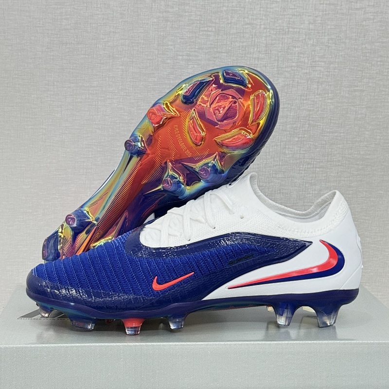 （到货36-45）耐克低帮幻影GX III双层防水鱼丝全针织FG足球鞋Nike Phantom GX III Elite FG35-46
