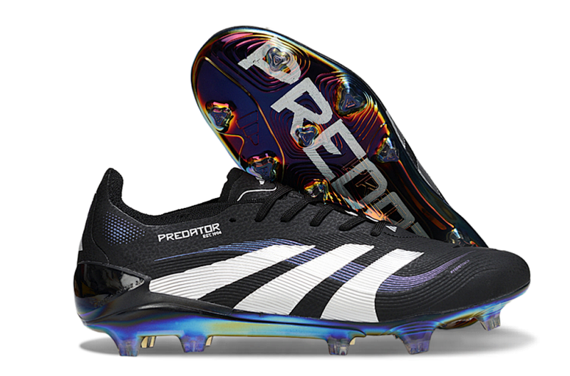 （到货36-45）阿迪达斯猎鹰25代全针织有鞋带FG足球鞋PREDATOR ACCURACY+ FG BOOTS 36-45