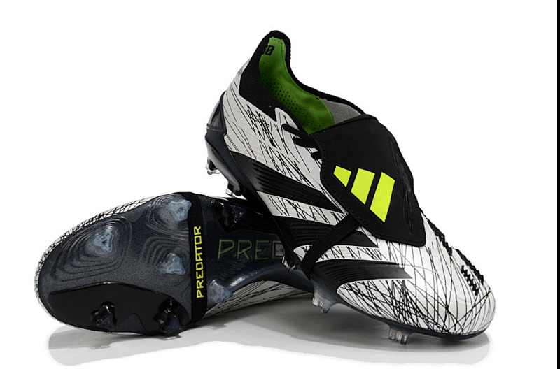 （到货39-45）阿迪达斯猎鹰精华全针织有鞋带高帮FG足球鞋PREDATOR ACCURACY+ FG BOOTS39-45
