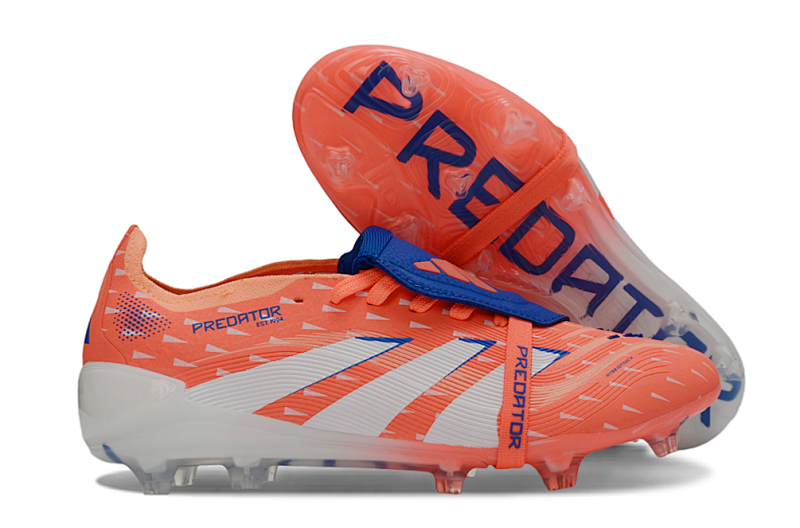 （到货36-45）阿迪达斯猎鹰25代全针织翻盖FG足球鞋PREDATOR ACCURACY+ FG BOOTS 36-45