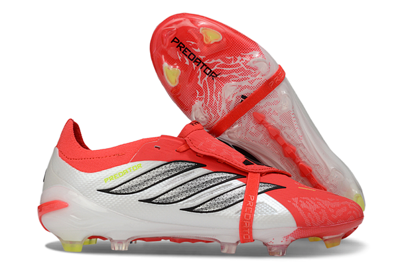 （到货36-45）阿迪达斯猎鹰26全针织有鞋带高帮FG足球鞋PREDATOR ACCURACY FG BOOTS 39-45