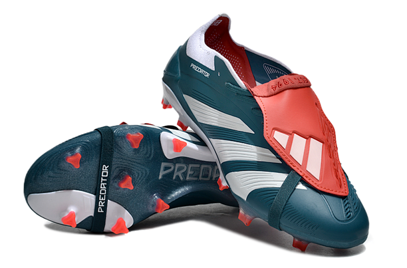 （到货39-45）阿迪达斯猎鹰24全针织无鞋带高帮FG足球鞋PREDATOR ACCURACY+ FG BOOTS39-45