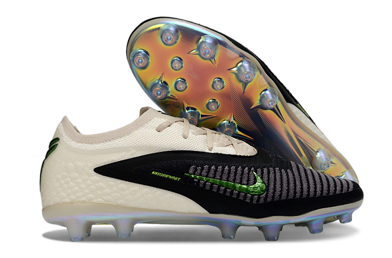 （到货39-45）耐克低帮幻影GX III双层防水鱼丝全针织FG足球鞋Nike Phantom GX III Elite FG36-45