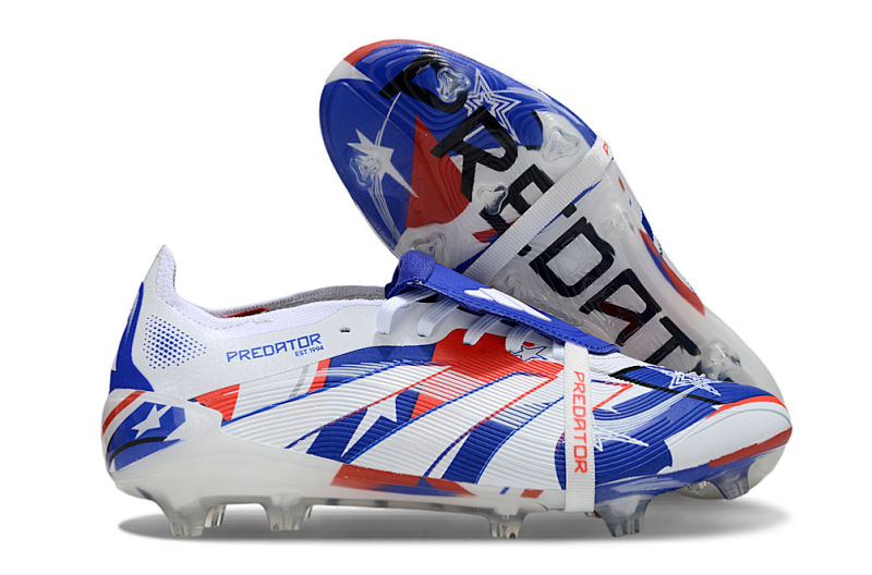（到货36-45）阿迪达斯猎鹰25代全针织翻盖FG足球鞋PREDATOR ACCURACY+ FG BOOTS 36-45
