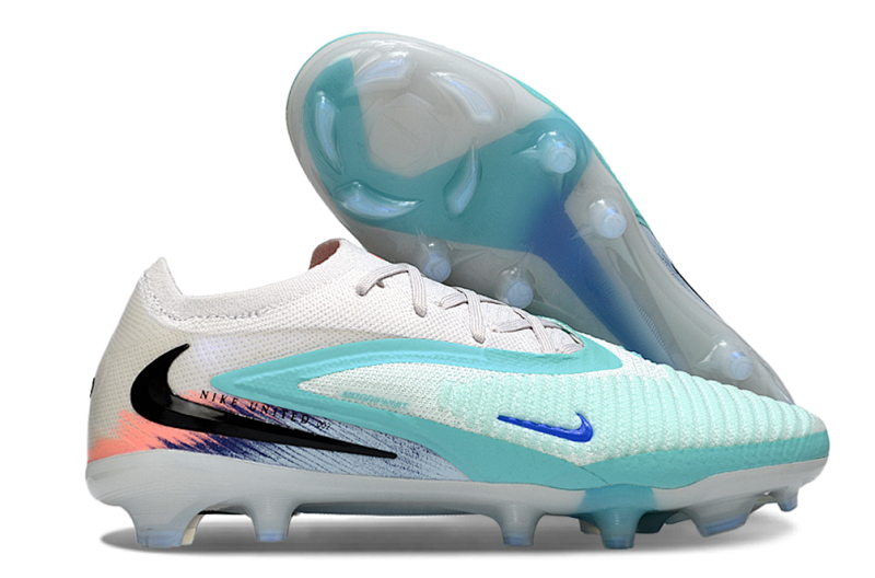 （到货36-45）耐克低帮幻影GX III双层防水鱼丝全针织FG足球鞋Nike Phantom GX III Elite FG35-46