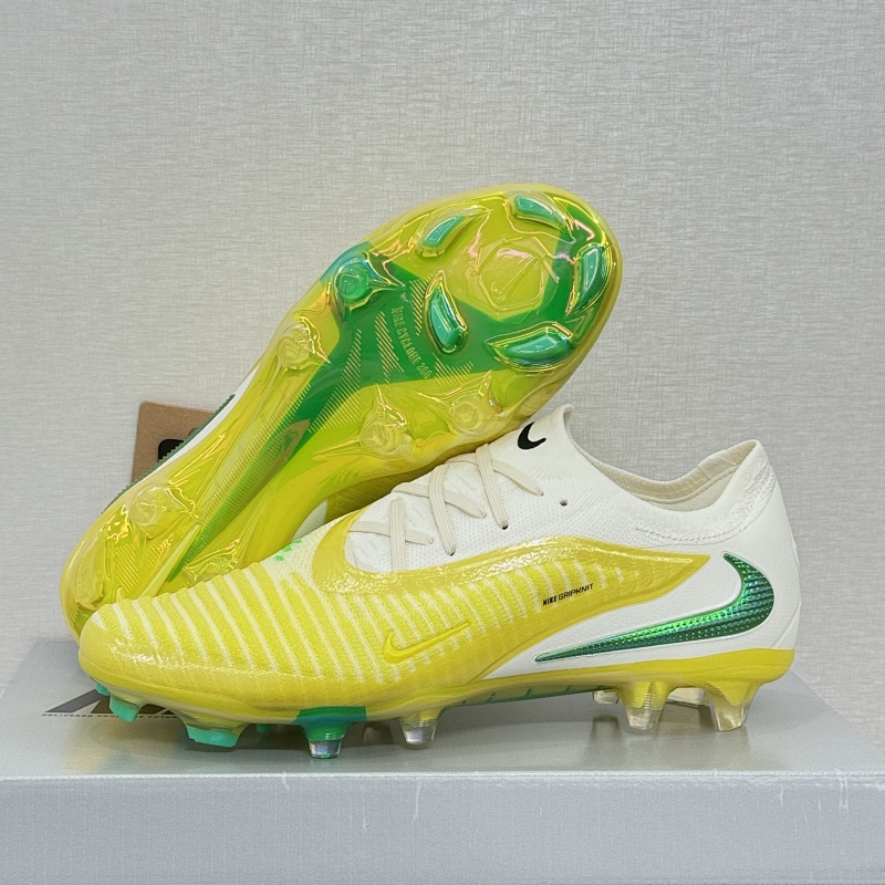 （到货36-45）耐克低帮幻影GX III双层防水鱼丝全针织FG足球鞋Nike Phantom GX III Elite FG36-45