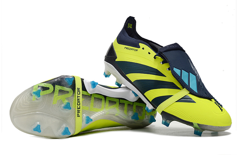 （到货39-45）阿迪达斯猎鹰精华全针织有鞋带高帮FG足球鞋PREDATOR ACCURACY+ FG BOOTS39-45