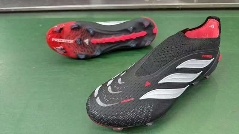 （到货39-45）阿迪达斯猎鹰26代针织反舌 滴塑鞋面 SG足球鞋Adidas 26 Predator Elite Tongue SG SIZE：39-45