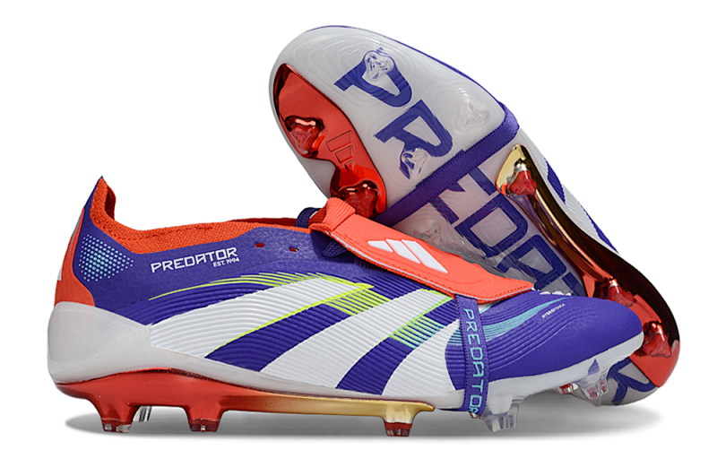 （到货36-45）阿迪达斯猎鹰25代全针织有鞋带FG足球鞋PREDATOR ACCURACY+ FG BOOTS 36-45