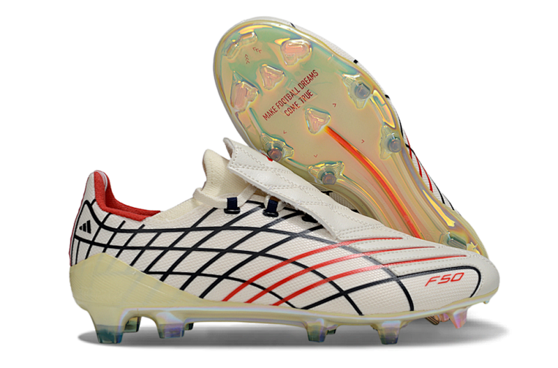 （到货39-45）阿迪达斯F50鞋舌可拆卸SG系带款足球鞋Adidas F50 PRO SG 39-45