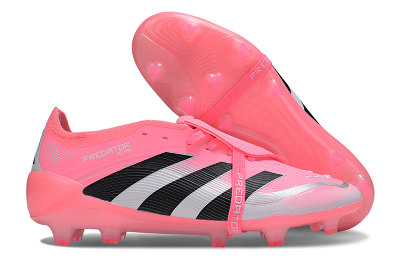 （到货36-45）阿迪达斯猎鹰25代全针织有鞋带FG足球鞋PREDATOR ACCURACY+ FG BOOTS 36-45