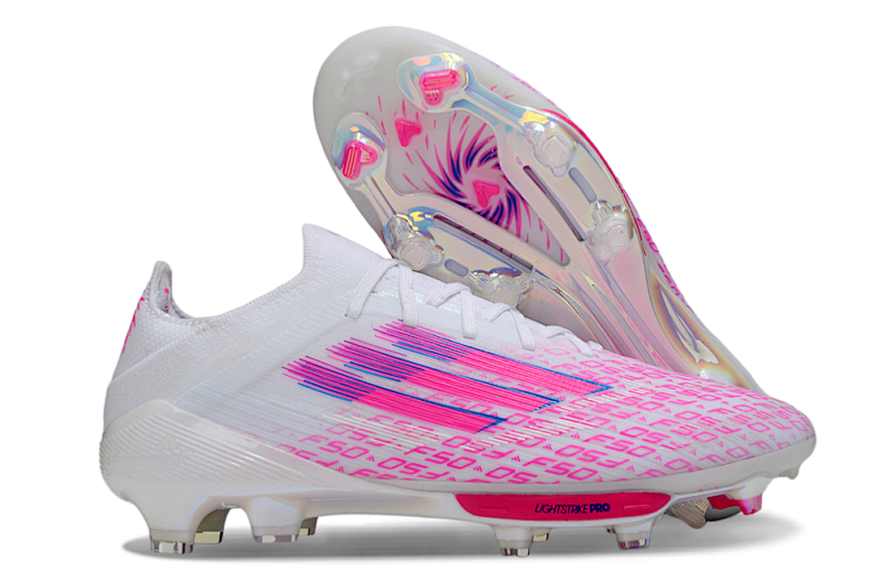 （到货39-45）阿迪达斯F50+系列全针织防水有鞋带FG足球鞋Adidas F50+ FG 39-45