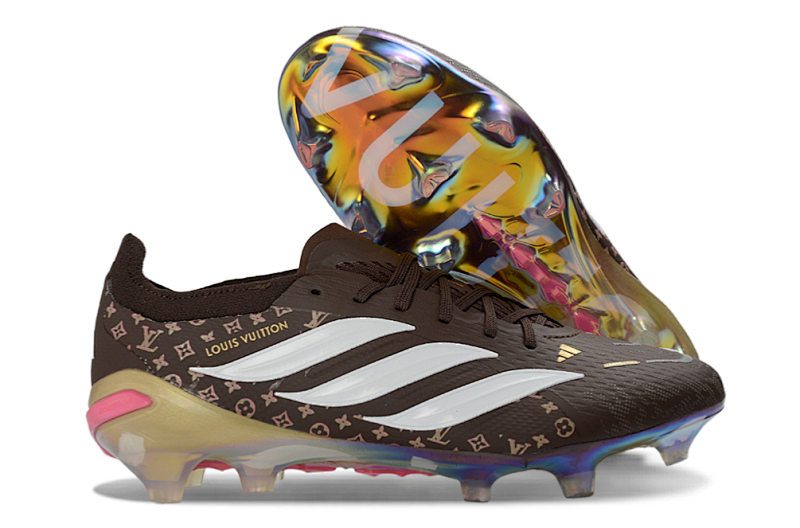（到货36-45）阿迪达斯猎鹰26全针织有鞋带FG足球鞋PREDATOR ACCURACY FG BOOTS SIZE：36-45