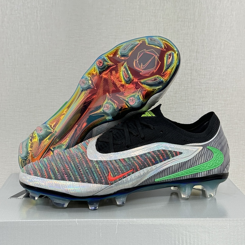 （到货36-45）耐克低帮幻影GX III双层防水鱼丝全针织FG足球鞋Nike Phantom GX III Elite FG36-45