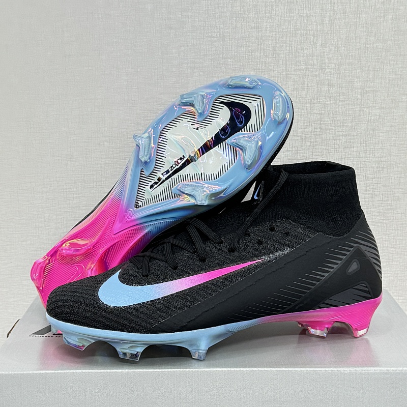 （到货36-45）耐克刺客16代高帮内置Bonded Pack套装全气垫防水针织FG足球鞋 Nike Air Zoom Mercurial Superfly IX Elite FG 36-45